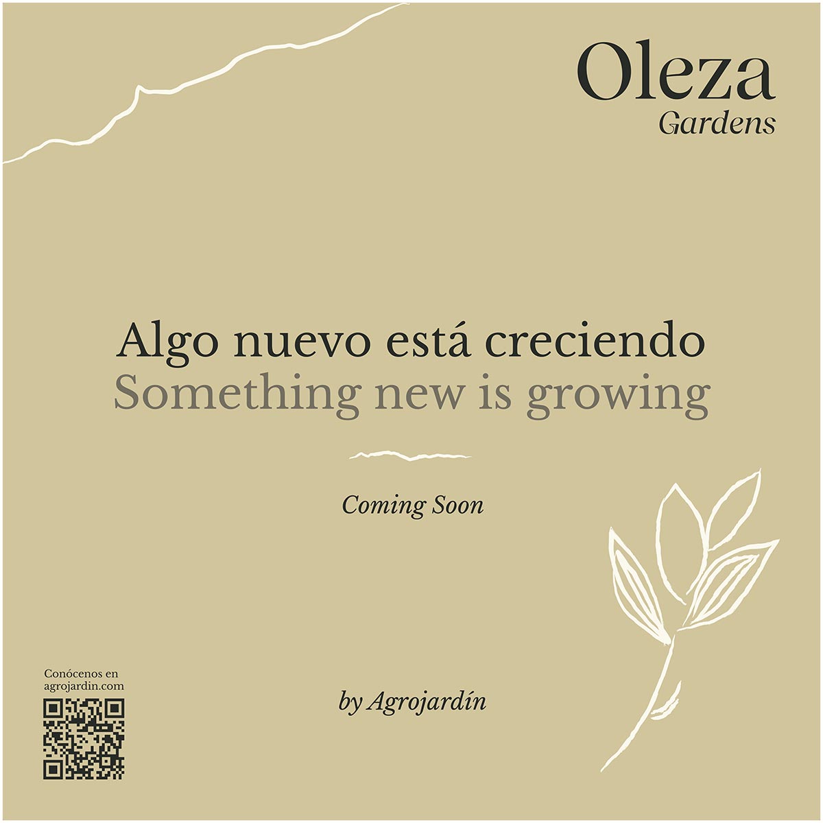 Oleza Gardens Algo nuevo está llegando a Agrojardín